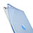 Ultra-thin Transparent Gel Soft Cover for Apple iPad Air 2 Sky Blue