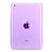 Ultra-thin Transparent Gel Soft Cover for Apple iPad Mini 3 Purple