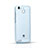 Ultra-thin Transparent Gel Soft Cover for Huawei P8 Lite Smart Blue