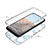 Ultra-thin Transparent Gel Soft Matte Finish Front and Back Case 360 Degrees Cover for Google Pixel 5a 5G