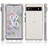 Ultra-thin Transparent Gel Soft Matte Finish Front and Back Case 360 Degrees Cover for Google Pixel 6a 5G Clear