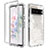 Ultra-thin Transparent Gel Soft Matte Finish Front and Back Case 360 Degrees Cover for Google Pixel 7 5G