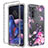 Ultra-thin Transparent Gel Soft Matte Finish Front and Back Case 360 Degrees Cover for Motorola Moto Edge (2022) 5G Pink