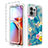 Ultra-thin Transparent Gel Soft Matte Finish Front and Back Case 360 Degrees Cover for Motorola Moto Edge 40 Pro 5G Cyan