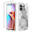 Ultra-thin Transparent Gel Soft Matte Finish Front and Back Case 360 Degrees Cover for Motorola Moto Edge 40 Pro 5G White