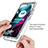 Ultra-thin Transparent Gel Soft Matte Finish Front and Back Case 360 Degrees Cover for Motorola Moto Edge S30 5G Clear