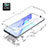 Ultra-thin Transparent Gel Soft Matte Finish Front and Back Case 360 Degrees Cover for OnePlus 9 5G