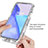 Ultra-thin Transparent Gel Soft Matte Finish Front and Back Case 360 Degrees Cover for OnePlus 9 5G