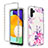 Ultra-thin Transparent Gel Soft Matte Finish Front and Back Case 360 Degrees Cover for Samsung Galaxy A04s