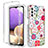 Ultra-thin Transparent Gel Soft Matte Finish Front and Back Case 360 Degrees Cover for Samsung Galaxy A32 4G