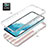 Ultra-thin Transparent Gel Soft Matte Finish Front and Back Case 360 Degrees Cover for Samsung Galaxy A54 5G