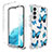 Ultra-thin Transparent Gel Soft Matte Finish Front and Back Case 360 Degrees Cover for Samsung Galaxy A54 5G Blue