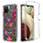 Ultra-thin Transparent Gel Soft Matte Finish Front and Back Case 360 Degrees Cover for Samsung Galaxy M12