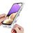 Ultra-thin Transparent Gel Soft Matte Finish Front and Back Case 360 Degrees Cover for Samsung Galaxy M32 5G