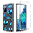 Ultra-thin Transparent Gel Soft Matte Finish Front and Back Case 360 Degrees Cover for Samsung Galaxy S20 FE (2022) 5G Blue