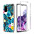 Ultra-thin Transparent Gel Soft Matte Finish Front and Back Case 360 Degrees Cover for Samsung Galaxy S20 Plus Sky Blue