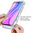 Ultra-thin Transparent Gel Soft Matte Finish Front and Back Case 360 Degrees Cover for Xiaomi Poco M2