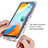 Ultra-thin Transparent Gel Soft Matte Finish Front and Back Case 360 Degrees Cover for Xiaomi Redmi 10C 4G