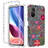 Ultra-thin Transparent Gel Soft Matte Finish Front and Back Case 360 Degrees Cover for Xiaomi Redmi K40 Pro+ Plus 5G Red