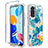 Ultra-thin Transparent Gel Soft Matte Finish Front and Back Case 360 Degrees Cover for Xiaomi Redmi Note 11S 4G Sky Blue