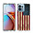 Ultra-thin Transparent Gel Soft Matte Finish Front and Back Case 360 Degrees Cover JX1 for Motorola Moto Edge 40 Pro 5G