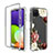 Ultra-thin Transparent Gel Soft Matte Finish Front and Back Case 360 Degrees Cover JX1 for Samsung Galaxy A22 4G