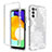 Ultra-thin Transparent Gel Soft Matte Finish Front and Back Case 360 Degrees Cover JX3 for Samsung Galaxy A02s White