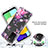 Ultra-thin Transparent Gel Soft Matte Finish Front and Back Case 360 Degrees Cover JX4 for Samsung Galaxy M02s