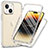 Ultra-thin Transparent Gel Soft Matte Finish Front and Back Case 360 Degrees Cover ZJ1 for Apple iPhone 15
