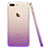 Ultra-thin Transparent Gradient Soft Cover for Apple iPhone 8 Plus Purple