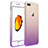 Ultra-thin Transparent Gradient Soft Cover for Apple iPhone 8 Plus Purple