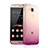 Ultra-thin Transparent Gradient Soft Cover for Huawei G8 Pink