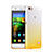 Ultra-thin Transparent Gradient Soft Cover for Huawei Honor 4C Yellow