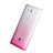 Ultra-thin Transparent Gradient Soft Cover for Huawei Mate 8 Pink