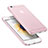 Ultra-thin Transparent Matte Finish Case for Apple iPhone 6 Pink