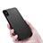 Ultra-thin Transparent Matte Finish Case for Apple iPhone Xs Black