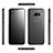Ultra-thin Transparent Matte Finish Case for Samsung Galaxy S8 Black