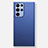 Ultra-thin Transparent Matte Finish Case H02 for Samsung Galaxy S22 Ultra 5G Blue