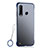 Ultra-thin Transparent Matte Finish Case H05 for Huawei P30 Lite New Edition Blue
