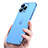 Ultra-thin Transparent Matte Finish Case QC1 for Apple iPhone 12