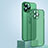 Ultra-thin Transparent Matte Finish Case QC1 for Apple iPhone 15 Pro Green