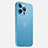 Ultra-thin Transparent Matte Finish Case U02 for Apple iPhone 16 Pro Max Sky Blue