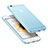 Ultra-thin Transparent Matte Finish Cover for Apple iPhone 6 Plus Sky Blue