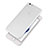 Ultra-thin Transparent Matte Finish Soft Case for Apple iPhone 6S White