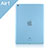 Ultra-thin Transparent Plastic Case for Apple iPad Air Sky Blue