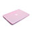 Ultra-thin Transparent Plastic Case for Apple MacBook Air 13 inch Pink