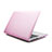 Ultra-thin Transparent Plastic Case for Apple MacBook Pro 15 inch Pink