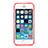 Ultra-thin Transparent Silicone Matte Finish Case for Apple iPhone 5S Red