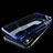 Ultra-thin Transparent TPU Soft Case C01 for Apple iPhone X Blue