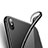 Ultra-thin Transparent TPU Soft Case C12 for Apple iPhone X Black